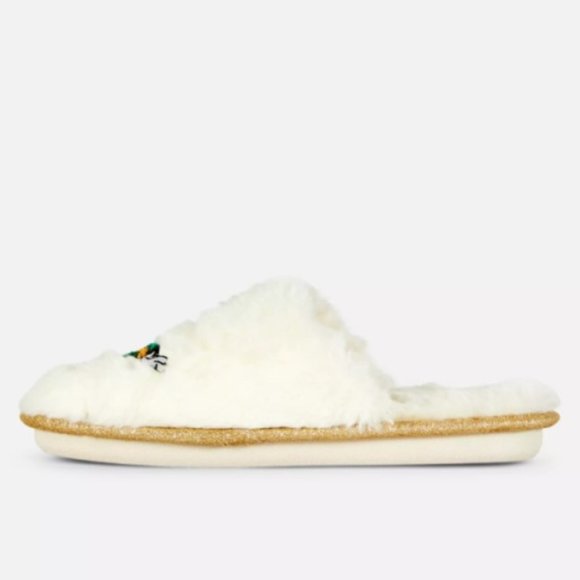 NWT! Disney Mickey and Minnie Mouse Christmas slippers Size 7 or 8 for women - Picture 6 of 11